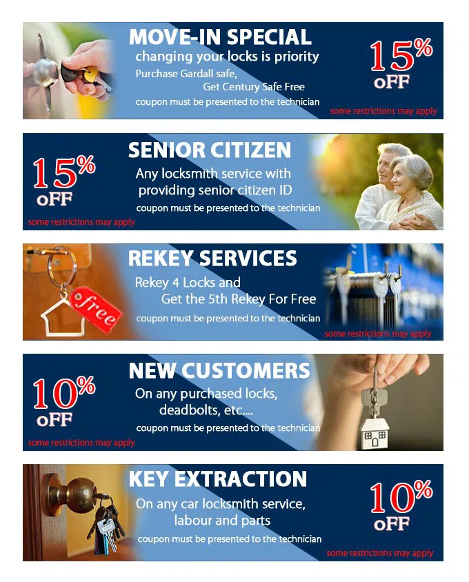 State Locksmith Services Gary, IN 219-728-5188 - coupon20-set-five